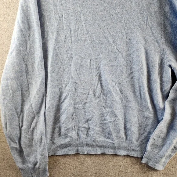 The Men's Store at Bloomingdale's Cashmere Crewneck Sweater XXL Sky Blue
